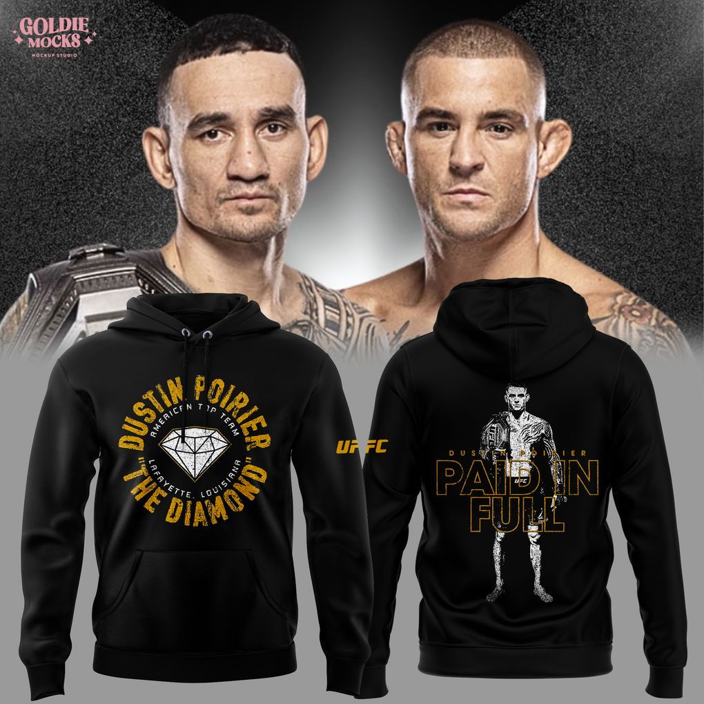 Dustin Poirier The Diamond Paid In Full T-Shirt Dustin Poirier The Diamond Paid In Full T-Shirt