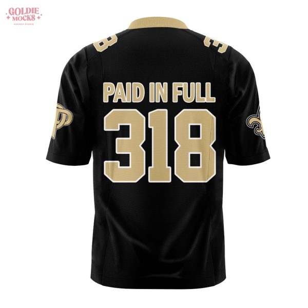 Dustin Poirier x New Orleans Saints Paid In Full Jersey