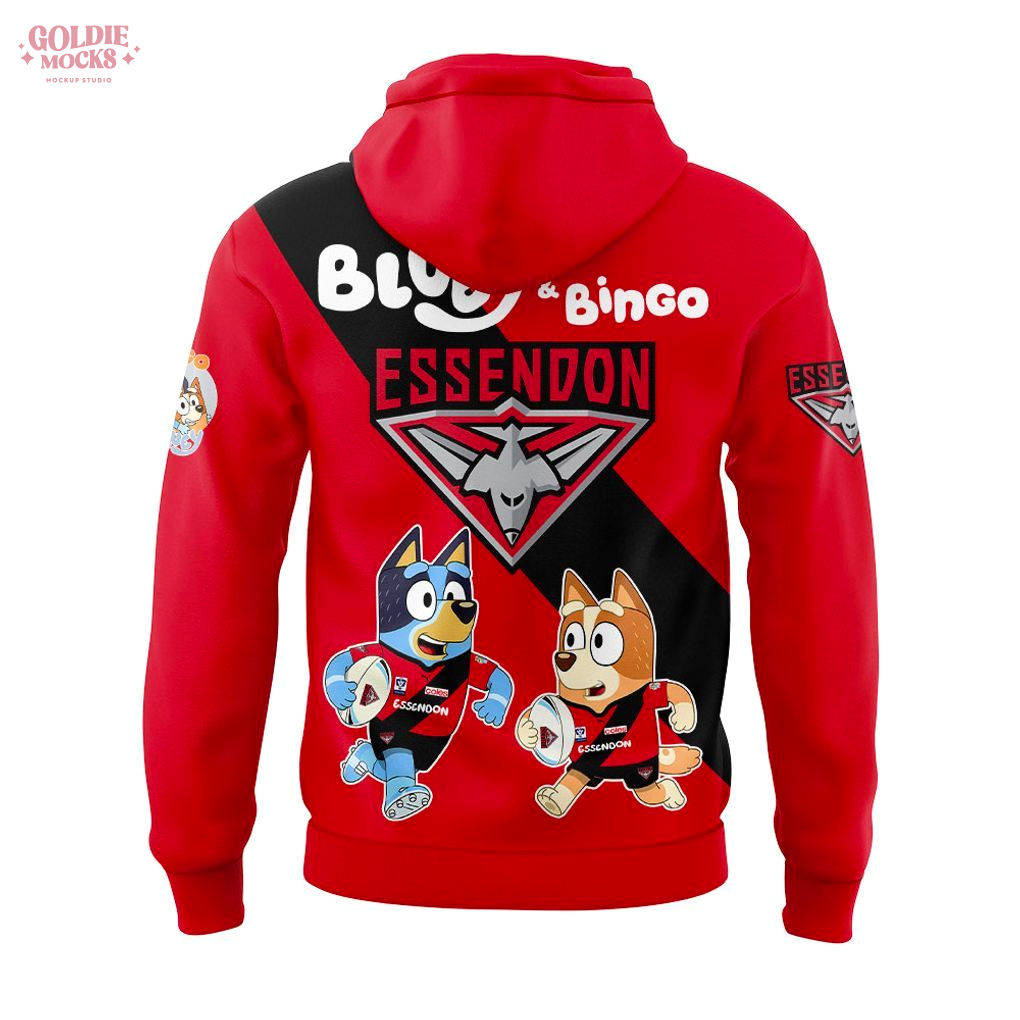 Essendon Bombers Mickey Mouse Hoodie Essendon Bombers Mickey Mouse Hoodie
