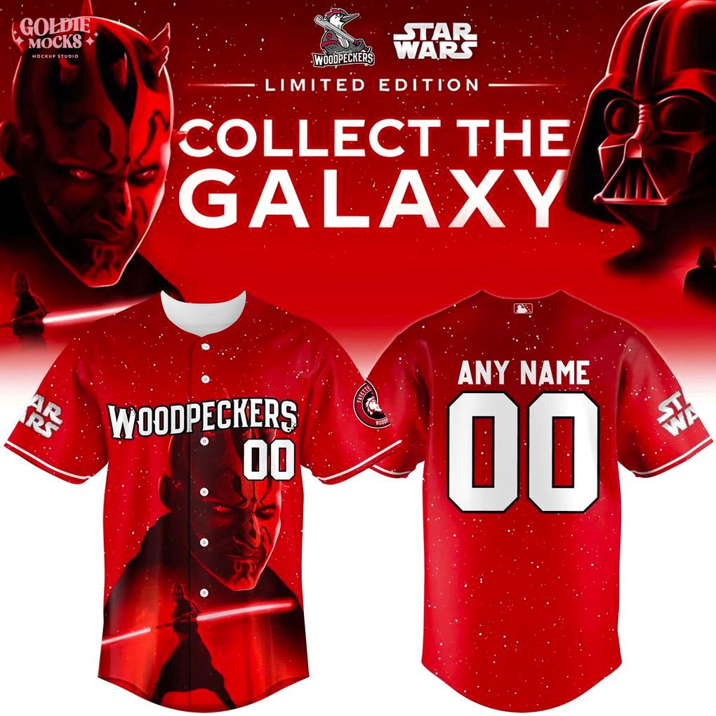 Fayetteville Woodpeckers x Star Wars Collections 2025 Jersey Fayetteville Woodpeckers x Star Wars Collections 2025 Jersey