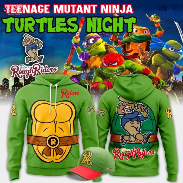 Frisco RoughRiders Teenage Mutant Ninja Turtles Night Hoodie