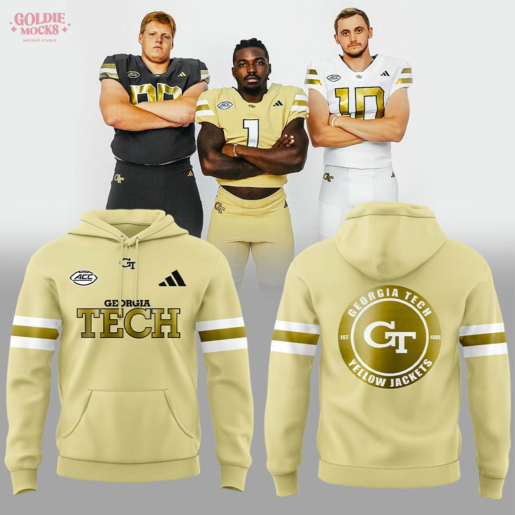 Georgia Tech Football New Uniform 2025 Official Hoodie Georgia Tech Football New Uniform 2025 Official Hoodie