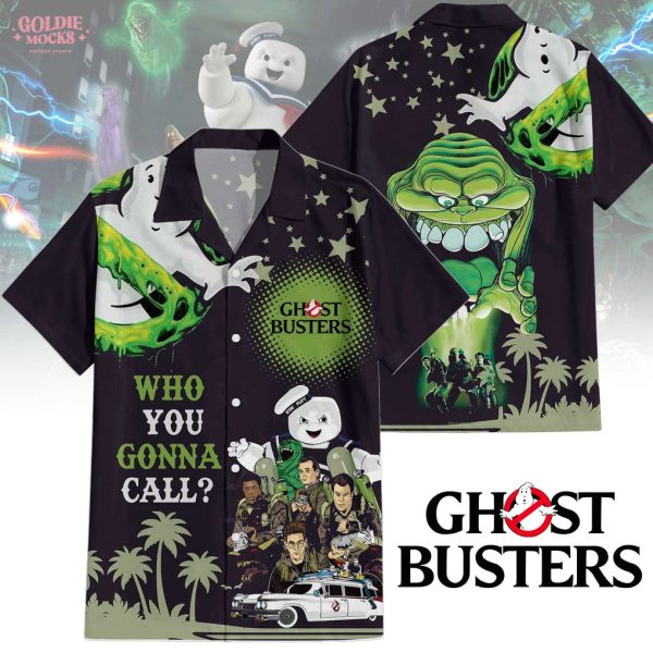 Ghost Busters Who You Gonna Call Hawaiian Shirt