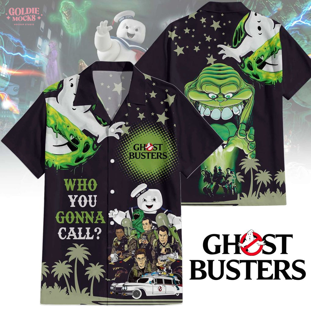 Ghost Busters Who You Gonna Call Hawaiian Shirt Ghost Busters Who You Gonna Call Hawaiian Shirt