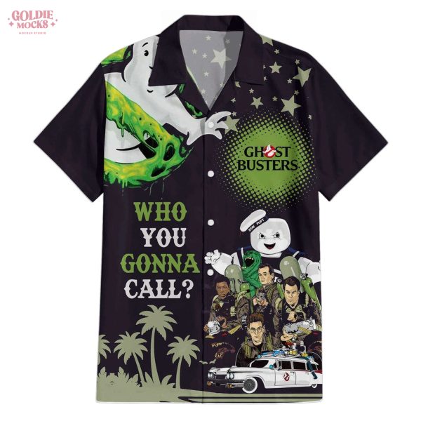 Ghost Busters Who You Gonna Call Hawaiian Shirt