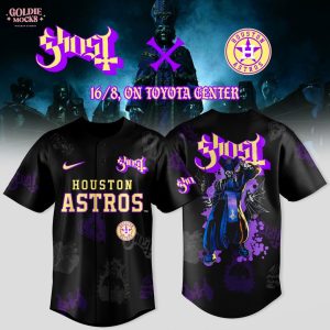 Houston Astros x Ghost Band World Tour 2025 Limited Jersey