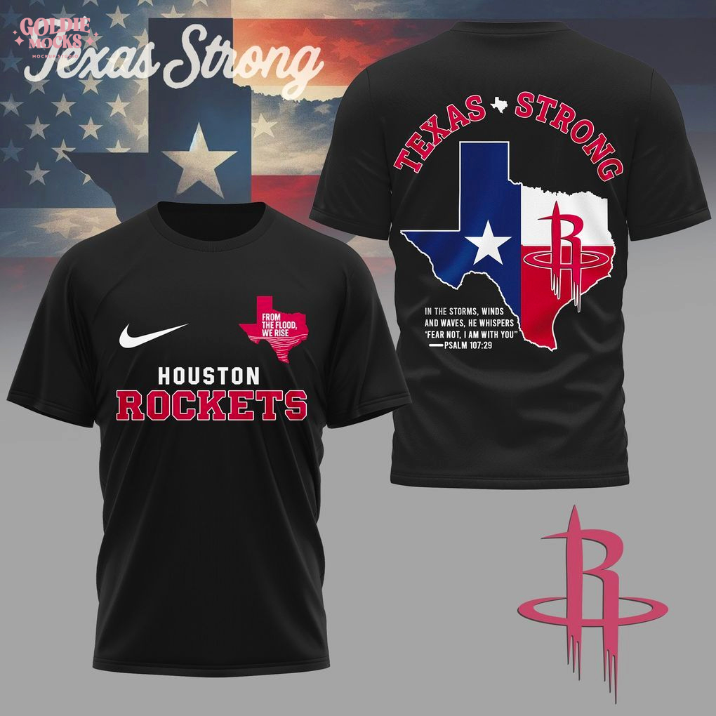 Houston Rockets Texas Strong T-Shirt Houston Rockets Texas Strong T-Shirt