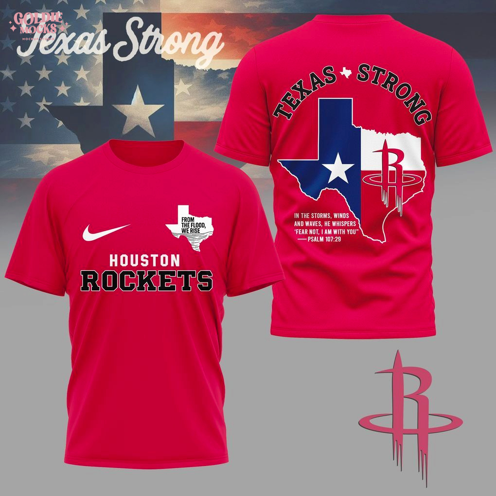 Houston Rockets Texas Strong T-Shirt Houston Rockets Texas Strong T-Shirt