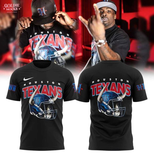 Houston Texans x Lil Keke 713 Black Shirt
