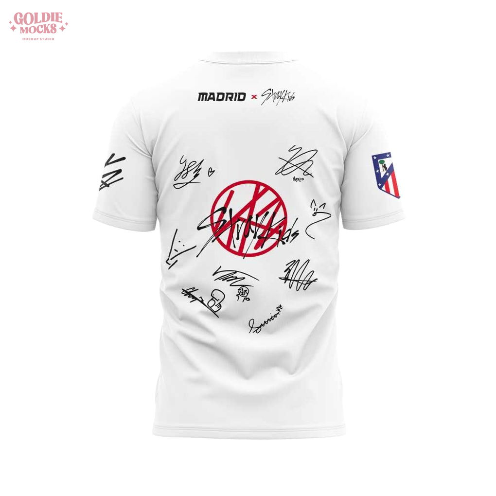 I Love Madrid ATE Signature White T-Shirt I Love Madrid ATE Signature White T-Shirt