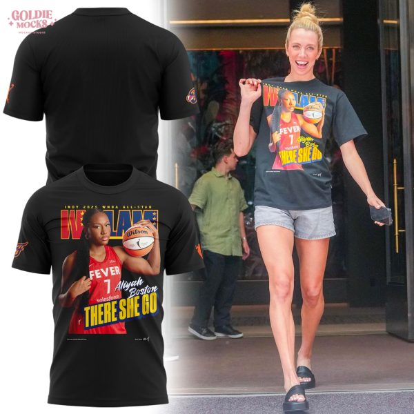 Indiana Fever Aliyah Boston There She Go T-Shirt