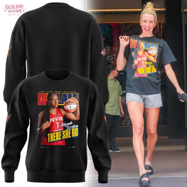Indiana Fever Aliyah Boston There She Go T-Shirt