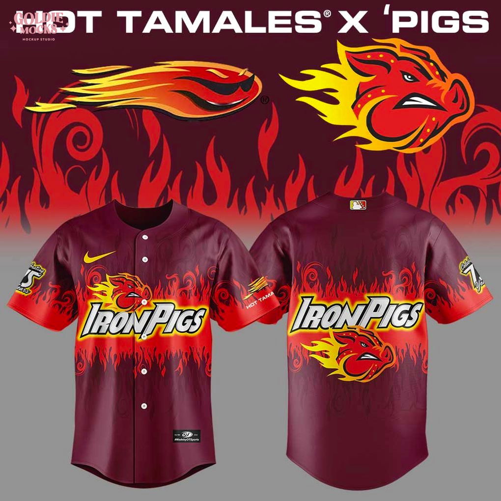IronPigs x Hot Tamales Replica Jersey IronPigs x Hot Tamales Replica Jersey