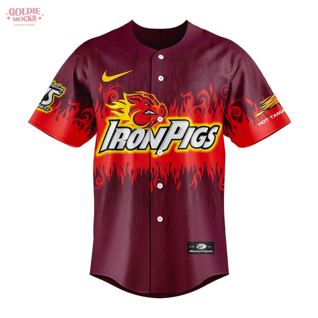 IronPigs x Hot Tamales Replica Jersey IronPigs x Hot Tamales Replica Jersey