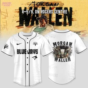 Jersey Wallen Morgan Tour Merch 2025 x Toronto Blue Jays