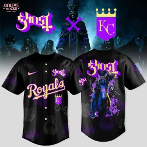 Kansas City Royals x Ghost Band World Tour 2025 Limited Jersey