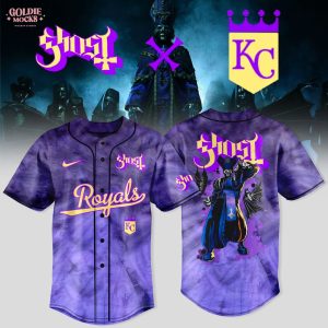 Kansas City Royals x Ghost Band World Tour 2025 Limited Jersey