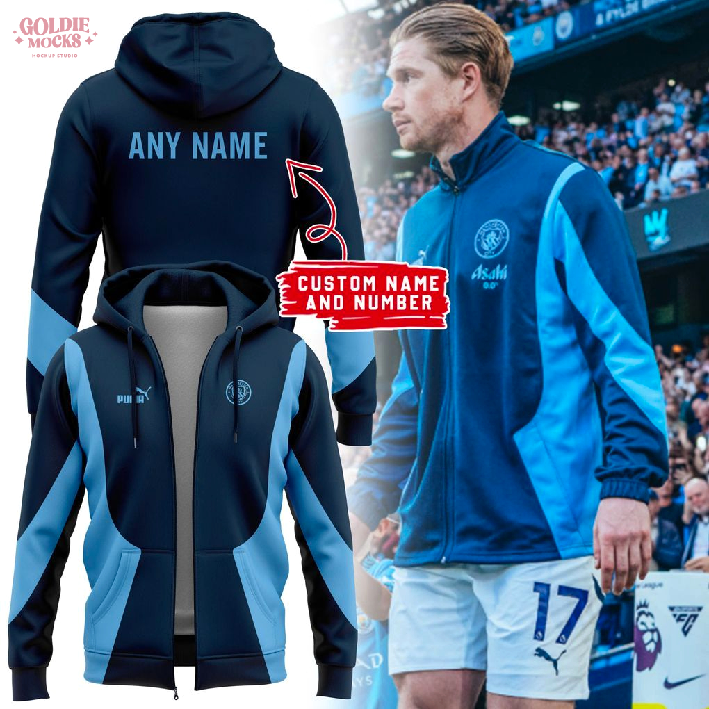 Kevin De Bruyne New 2025 Custom Zip Hoodie Kevin De Bruyne New 2025 Custom Zip Hoodie
