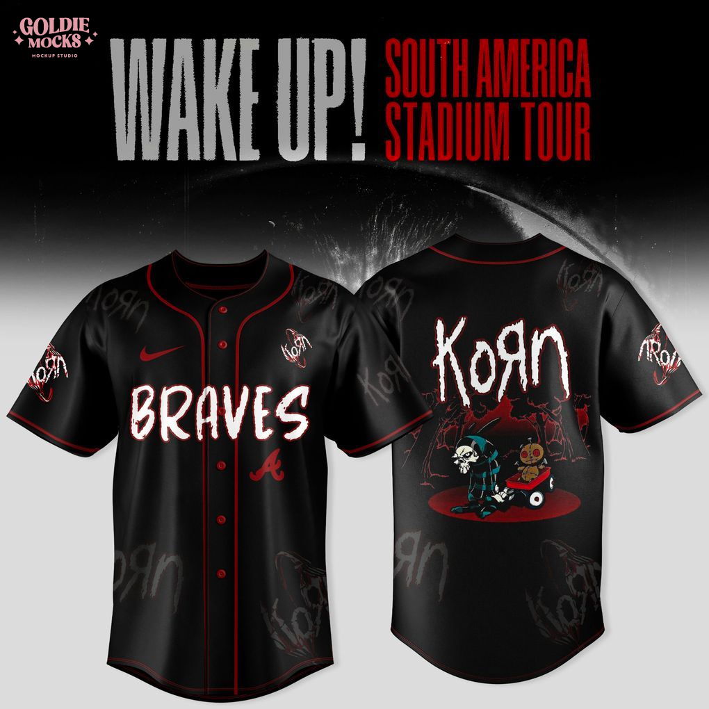 Korn x MLB - Sick Season Stadium Jersey Collection | South America Tour 2025 Korn x MLB - Sick Season Stadium Jersey Collection | South America Tour 2025