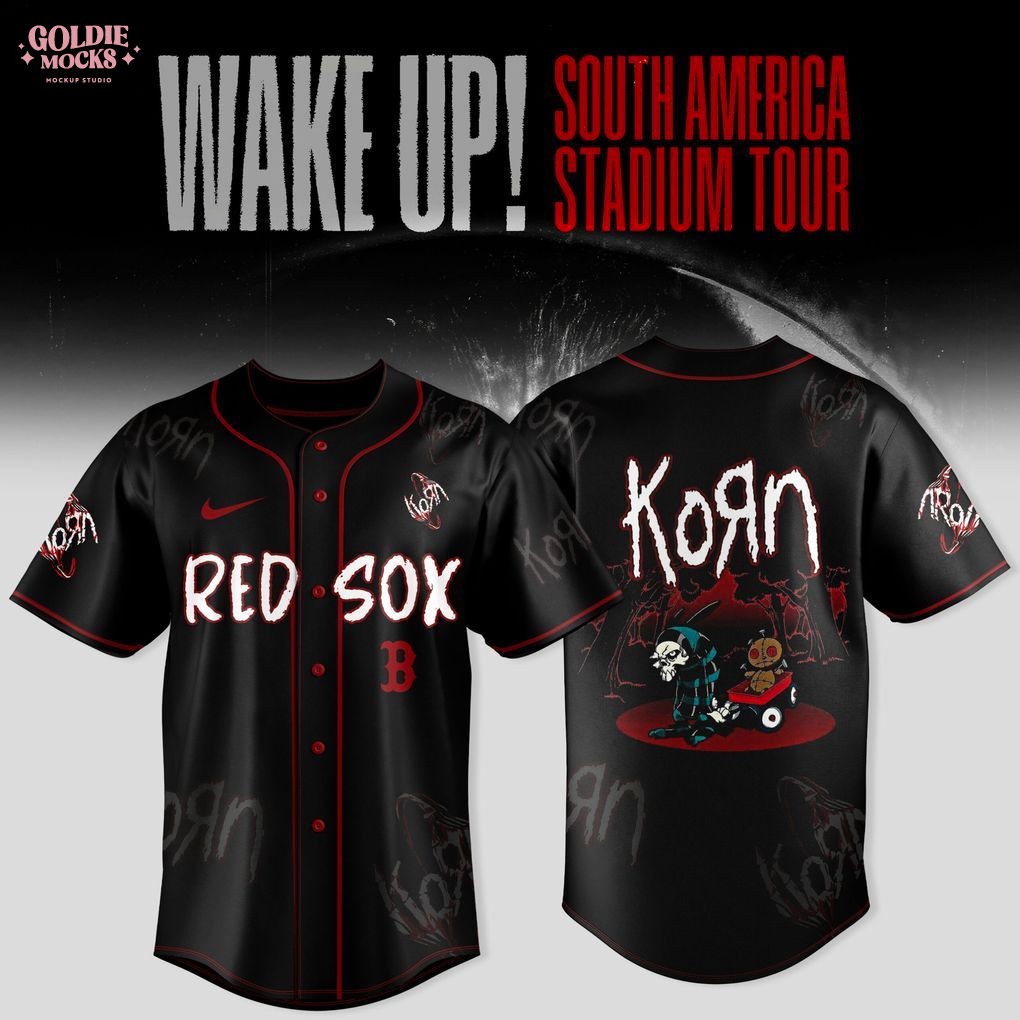 Korn x MLB - Sick Season Stadium Jersey Collection | South America Tour 2025 Korn x MLB - Sick Season Stadium Jersey Collection | South America Tour 2025