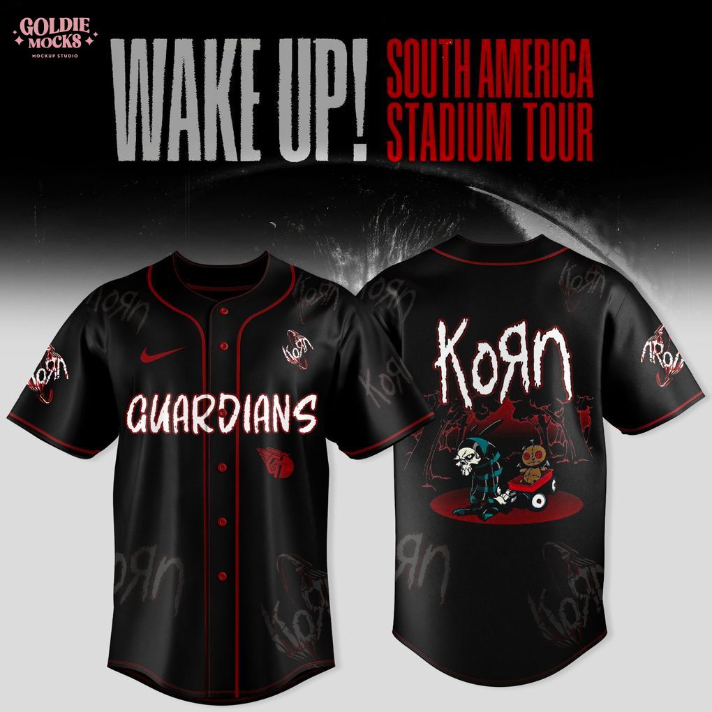Korn x MLB - Sick Season Stadium Jersey Collection | South America Tour 2025 Korn x MLB - Sick Season Stadium Jersey Collection | South America Tour 2025