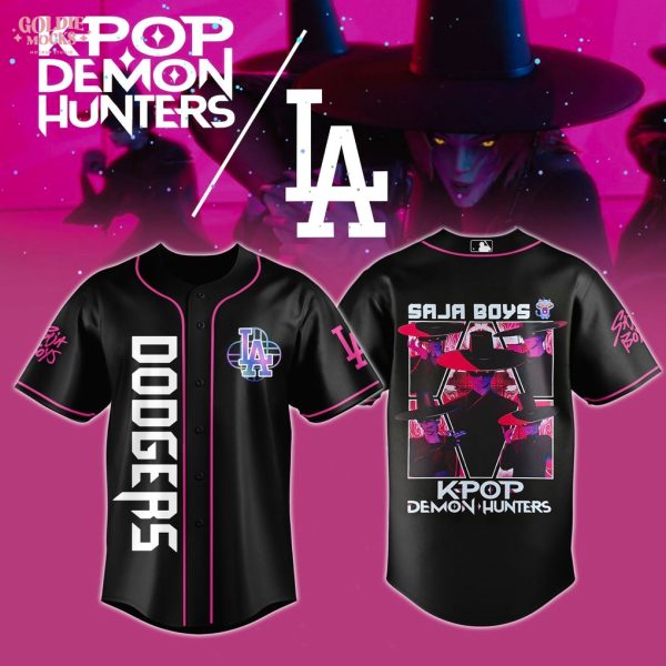 KPop Demon Hunters Saja Boys MLB All Teams 2025 Baseball Jersey