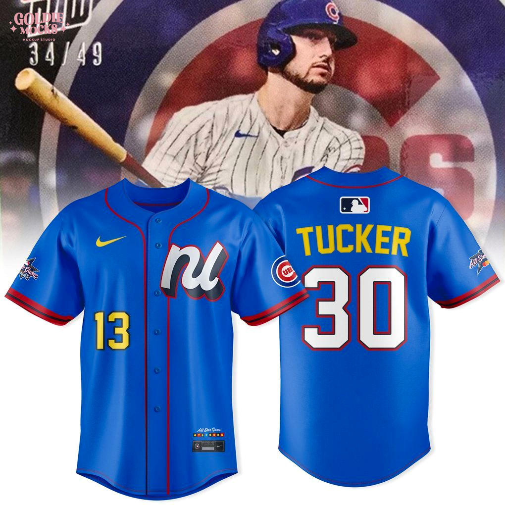 Kyle Tucker Cubs All-Star Game National League 2025 Jersey Kyle Tucker Cubs All-Star Game National League 2025 Jersey