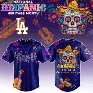 LA Dodgers National Hispanic Heritage Month Jersey