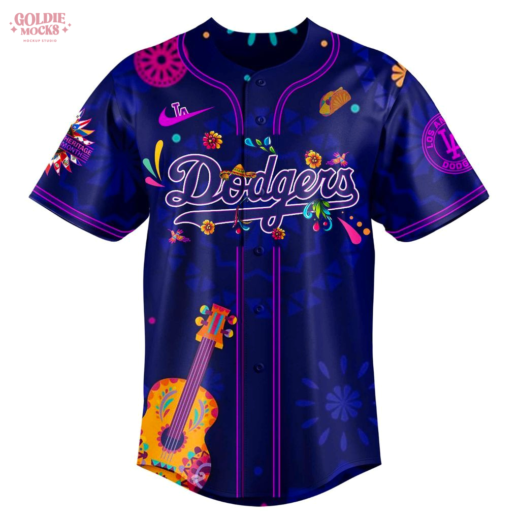 LA Dodgers National Hispanic Heritage Month Jersey