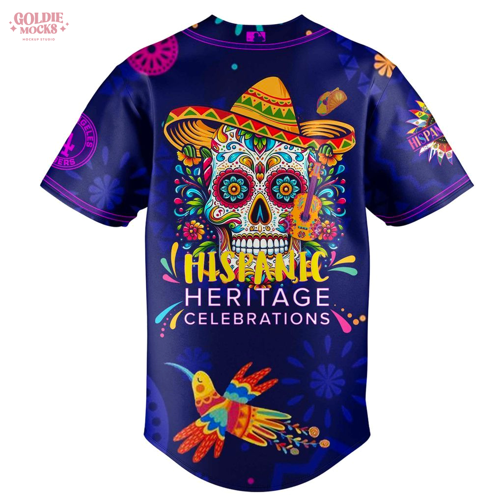 LA Dodgers National Hispanic Heritage Month Jersey