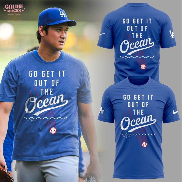 LA Dodgers x Shohei Ohtani Go Get It Out The Ocean Shirt