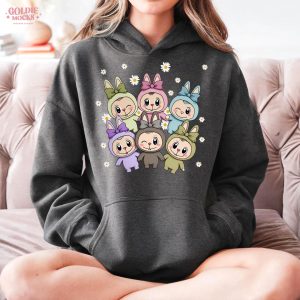 Labubu Flower Cute Cartoon For Girt For Kids Sweatshirt