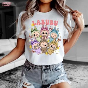 Labubu Shirt Funny Labubu Fan Top Kawaii Shirt