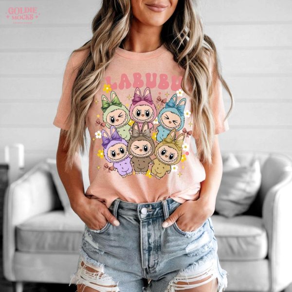 Labubu Shirt Funny Labubu Fan Top Kawaii Shirt
