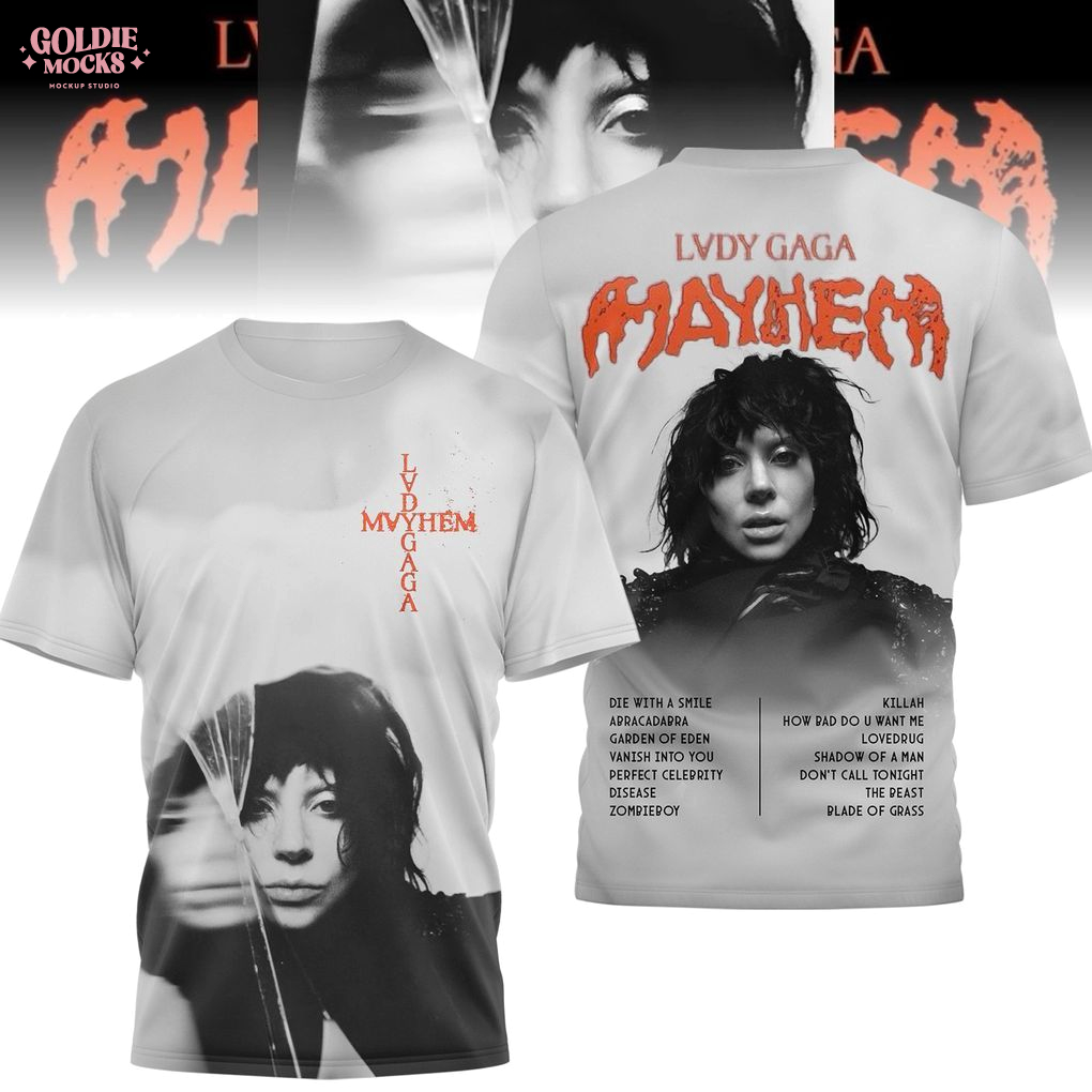 Lady Gaga Mayhem Gift For Fans T-Shirt Lady Gaga Mayhem Gift For Fans T-Shirt