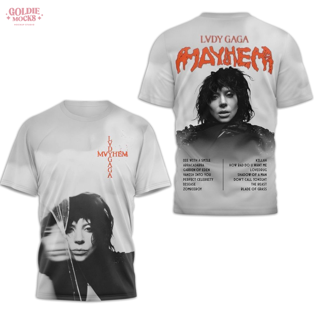 Lady Gaga Mayhem Gift For Fans T-Shirt Lady Gaga Mayhem Gift For Fans T-Shirt