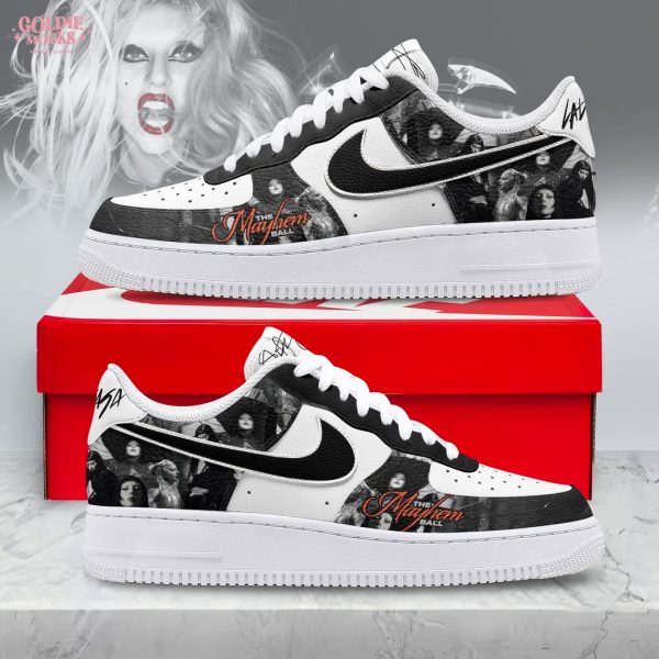 Lady Gaga The Mayhem Ball Tour 2025 Custom Air Force 1