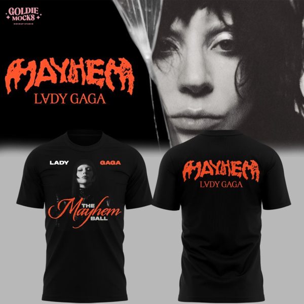 Lady Gaga The Mayhem Ball Tour 2025 T-Shirt