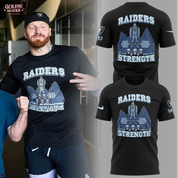 Las Vegas Raiders Strength T-Shirt