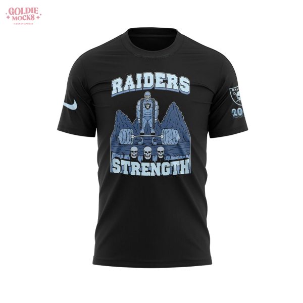 Las Vegas Raiders Strength T-Shirt
