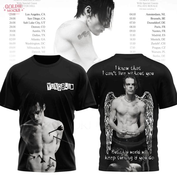 Limited Shirt Yungblud I Know That I Can’t Live With Out You