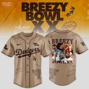Los Angeles Dodgers x Breezy Bowl XX World Tour 2025 Limited Baseball Jersey