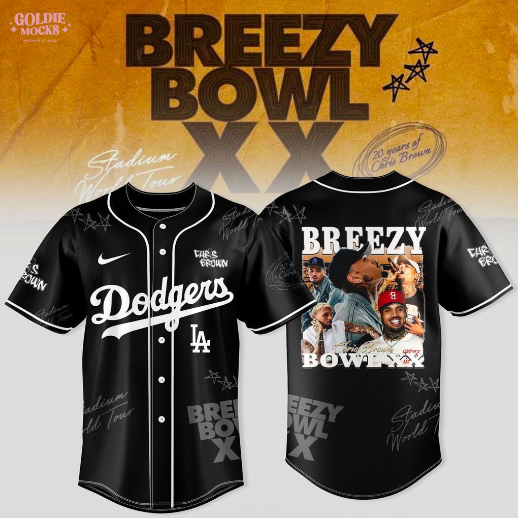Los Angeles Dodgers x Breezy Bowl XX World Tour 2025 Limited Baseball Jersey Los Angeles Dodgers x Breezy Bowl XX World Tour 2025 Limited Baseball Jersey