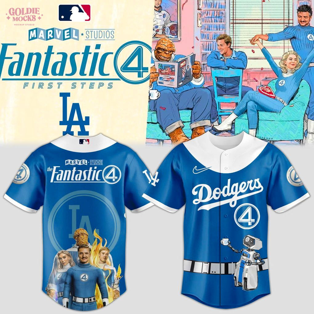 Los Angeles Dodgers x The Fantastic Four 2025 Jersey Los Angeles Dodgers x The Fantastic Four 2025 Jersey