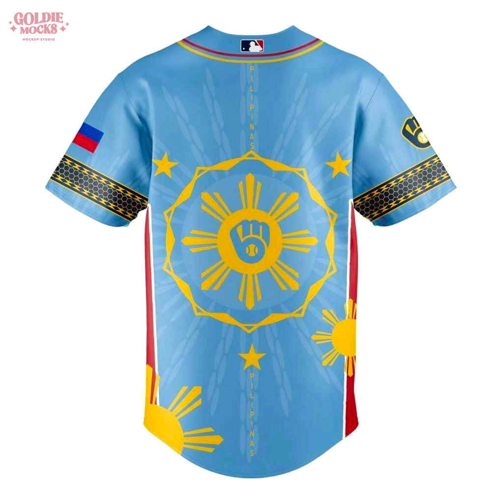 New Milwaukee Brewers Filipino Heritage Night 2025 Limited Hoodie New Milwaukee Brewers Filipino Heritage Night 2025 Limited Hoodie