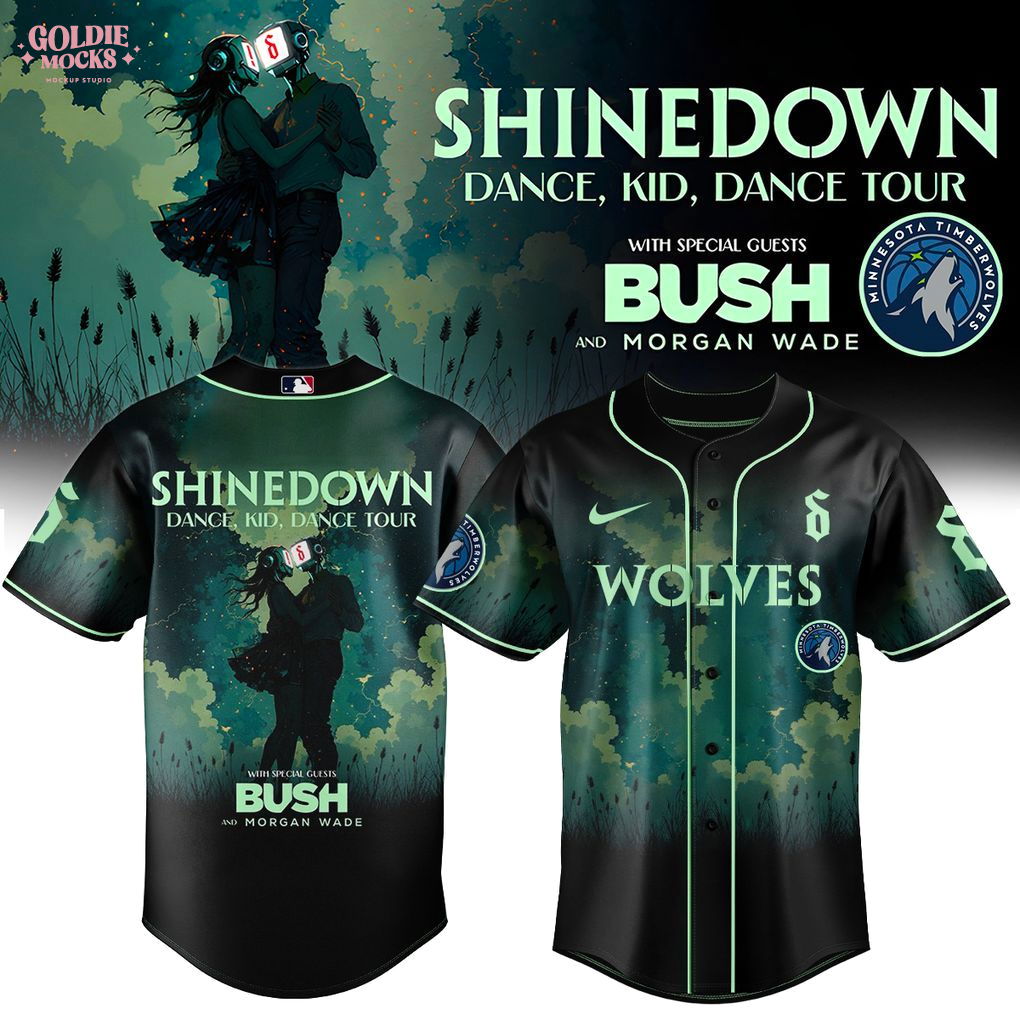 Minnesota Timberwolves x Shinedown Tour Merch 2025 Jersey Minnesota Timberwolves x Shinedown Tour Merch 2025 Jersey