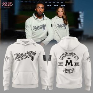 Minnesota Twins Est 1901 Twin Cities 2025 Hoodie
