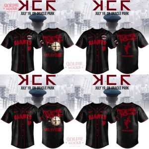 New MLB All Star x Long Live The Black Parade My Chemical Romance Tour 2025 Jersey