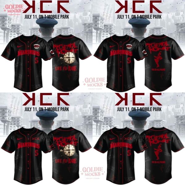New MLB All Star x Long Live The Black Parade My Chemical Romance Tour 2025 Jersey