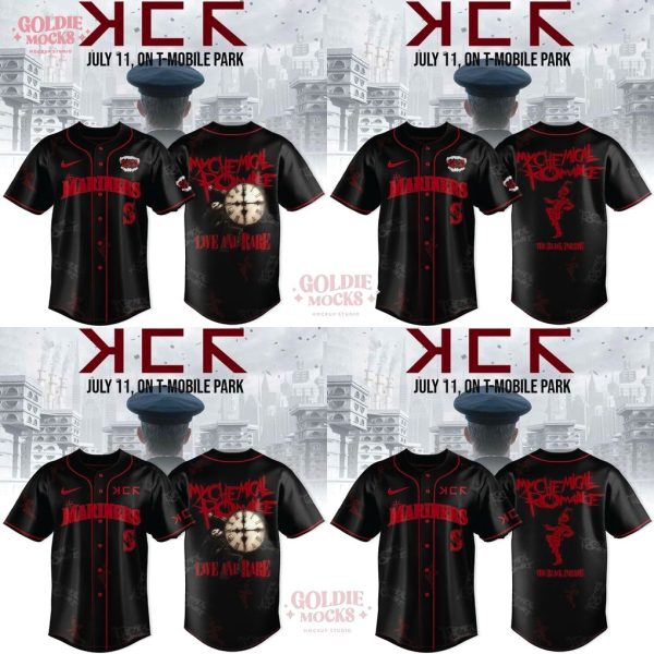 MLB All Star x Long Live The Black Parade My Chemical Romance Tour 2025 Jersey
